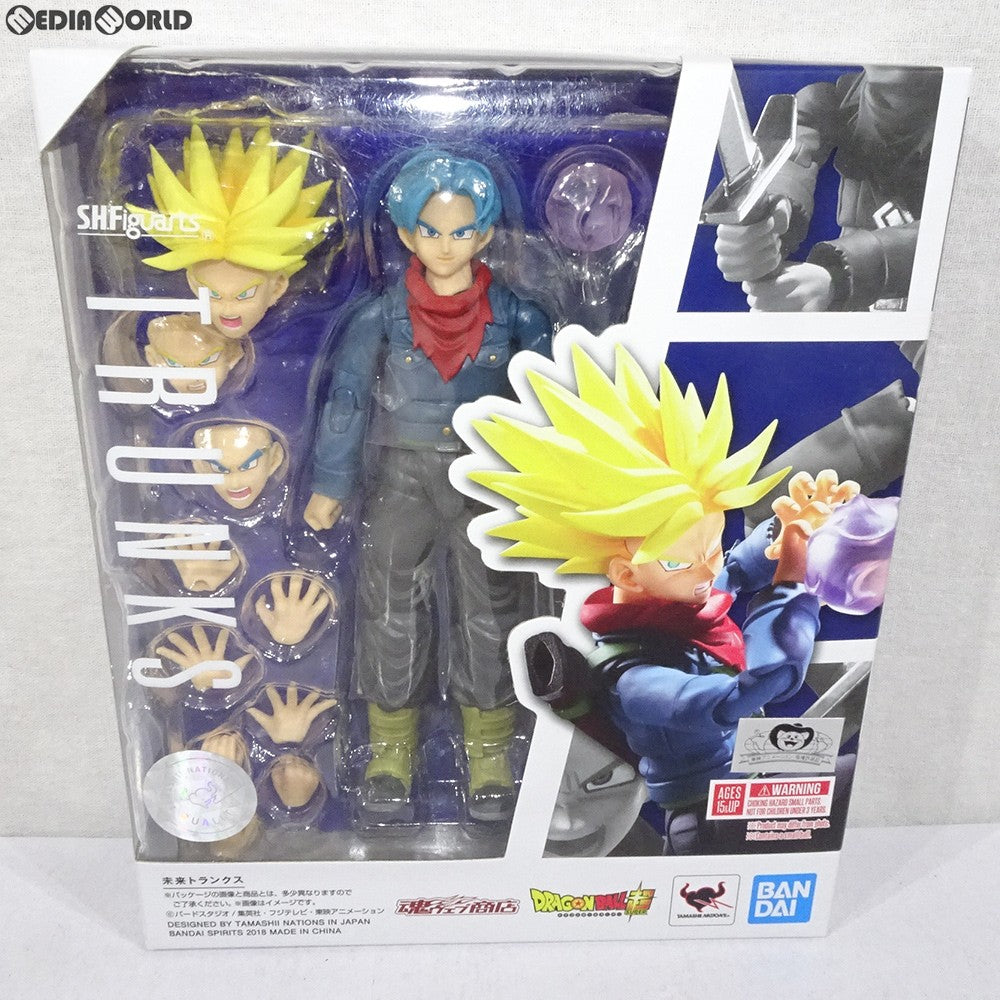 【中古即納】[FIG]魂ウェブ商店限定 S.H.Figuarts(フィギュアーツ) 未来トランクス ドラゴンボール超(スーパー) 完成品  可動フィギュア バンダイスピリッツ(20181122)