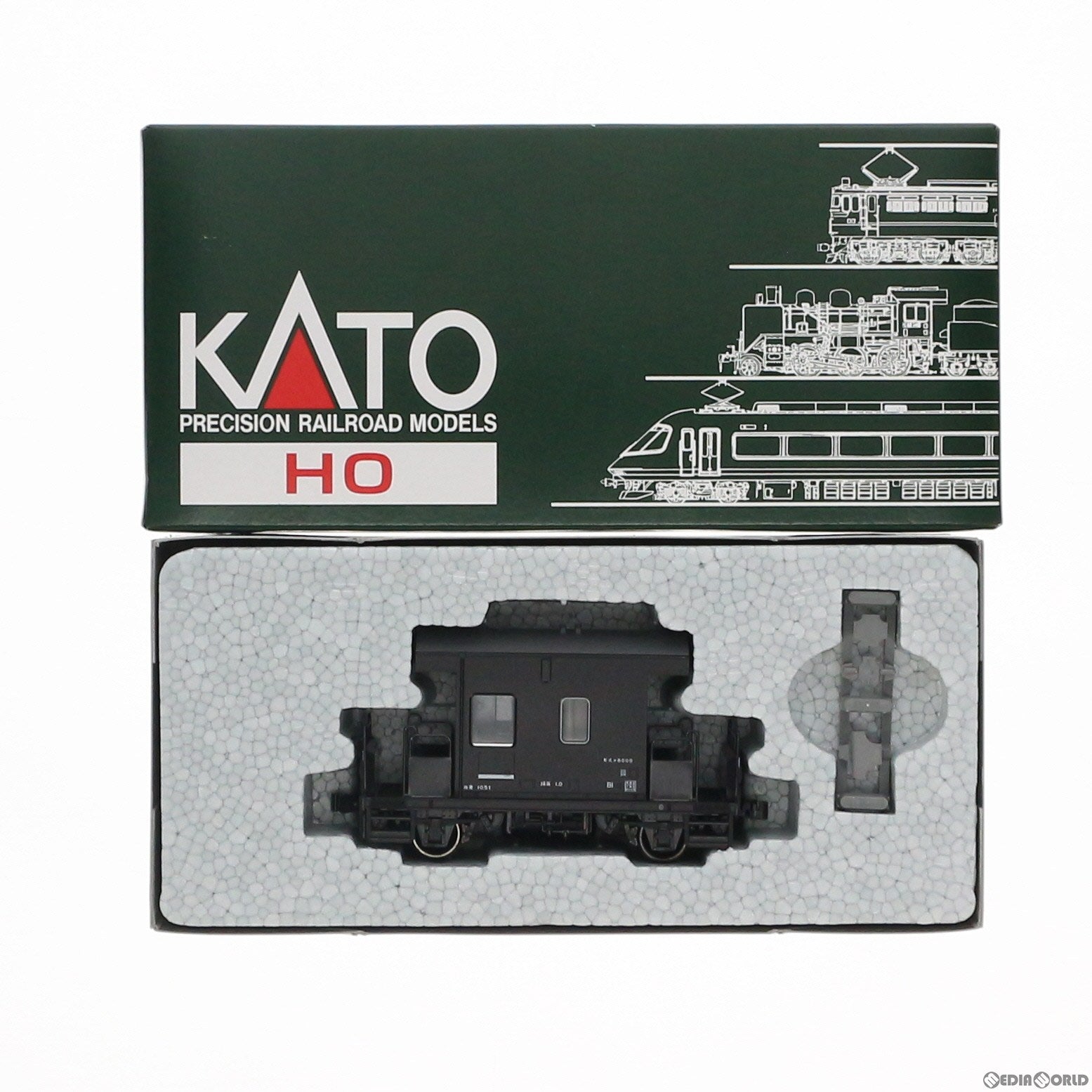 KATO 1-805 ヨ8000形 HOゲージ 車掌車 鉄道模型 2軸貨車 カトー 中古