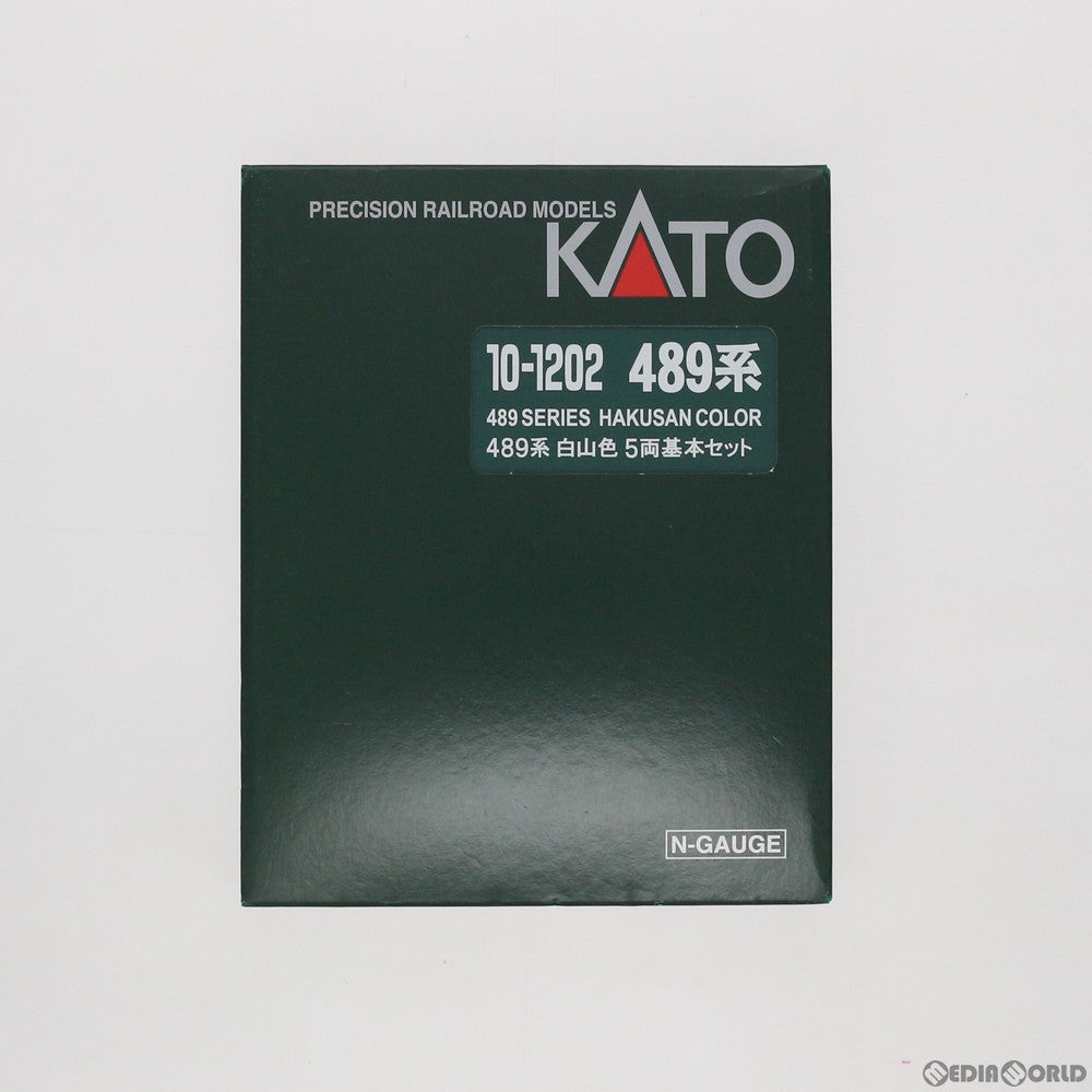 KATO Nゲージ 489系 白山色 基本 5両セット 10-1202 鉄道模型 電車