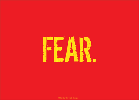 Fear is more powerful than faith. Until that changes none of us