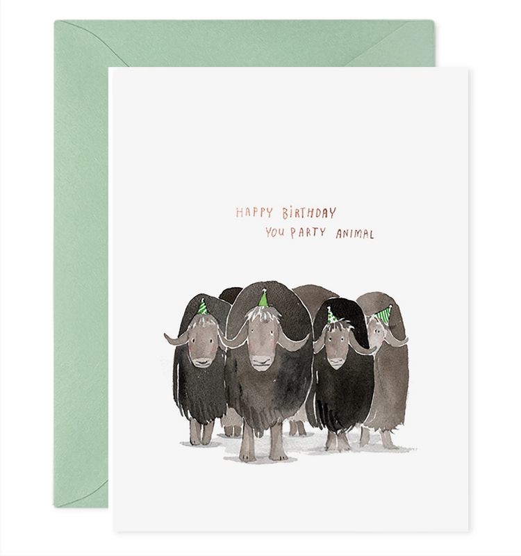 Party Animal Birthday Card