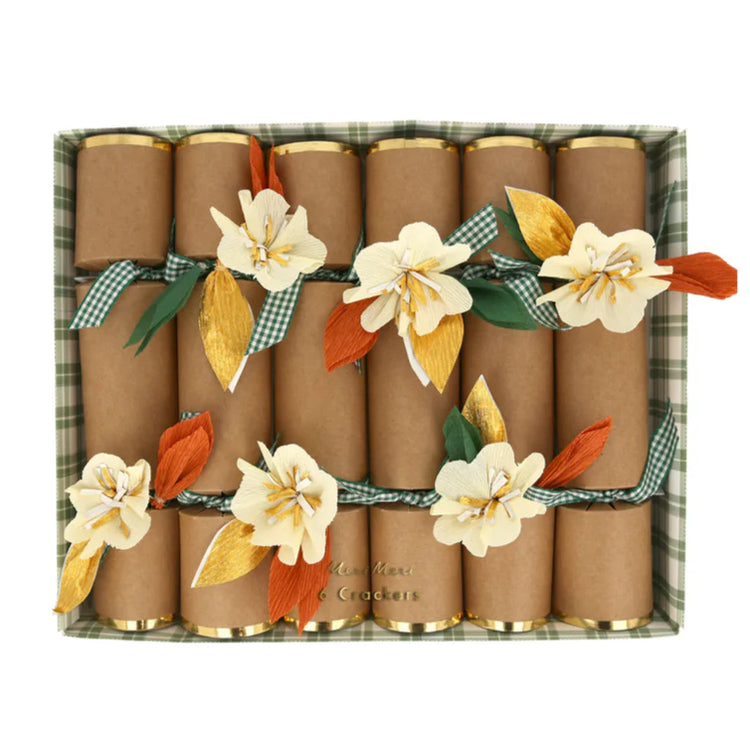 Fall Flower Crackers