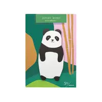 Panda Bear Die Cut Sticky Notes