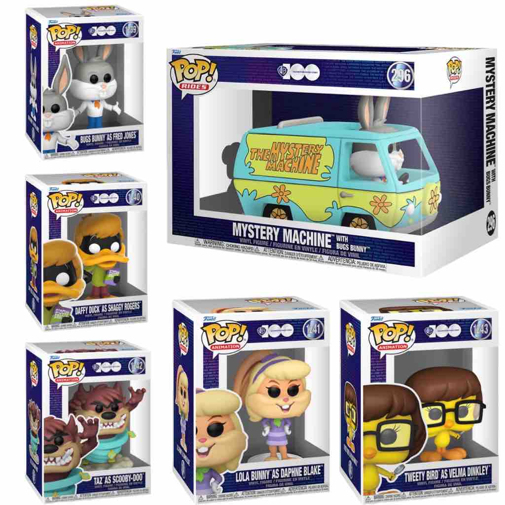 Pre-Order) Funko Pop! Animation: WB 100th Looney x Scooby Doo B – Box Of Pops