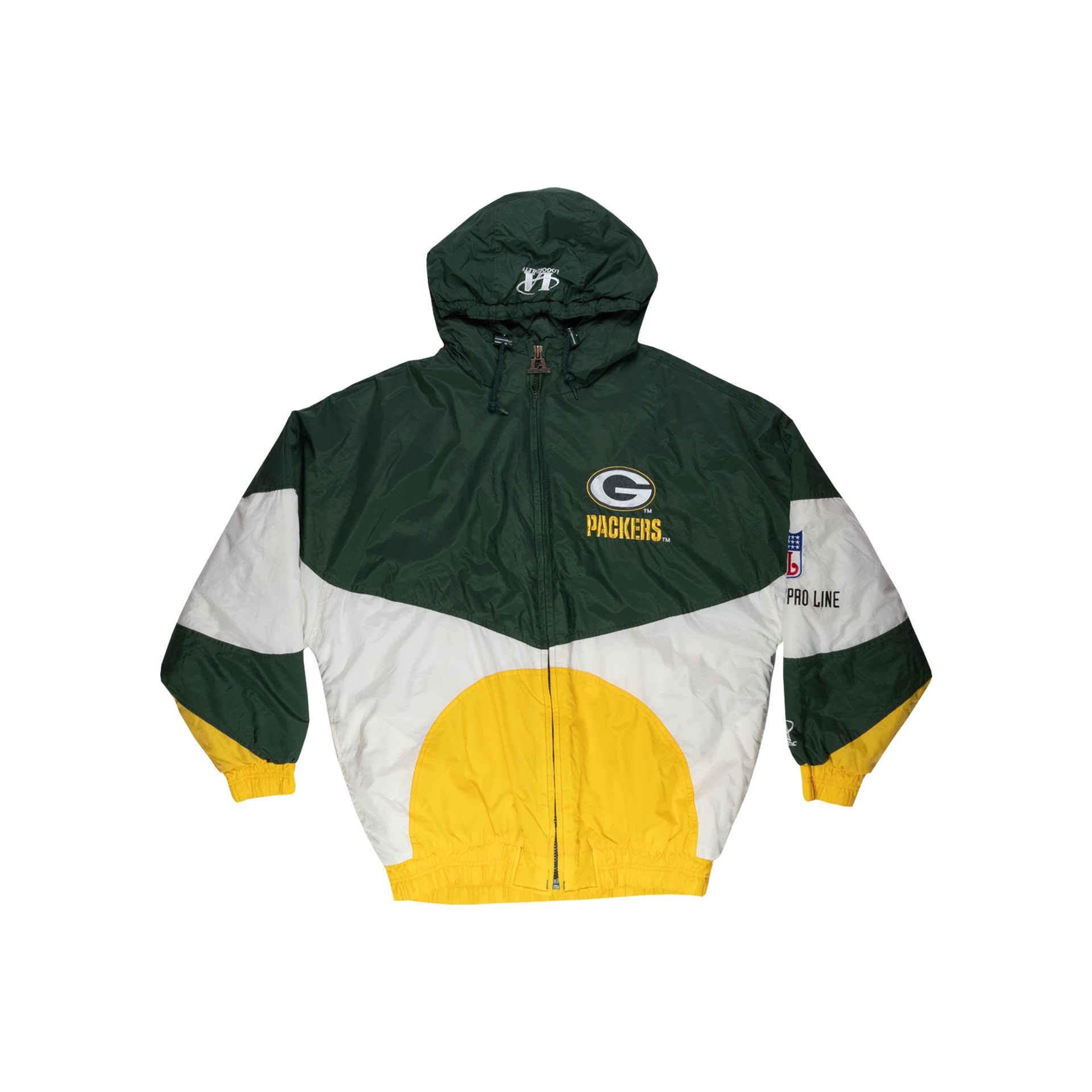 NFL Soft Shell Coat - Green Bay Packers, 2XL S-20087GRE2X - Uline