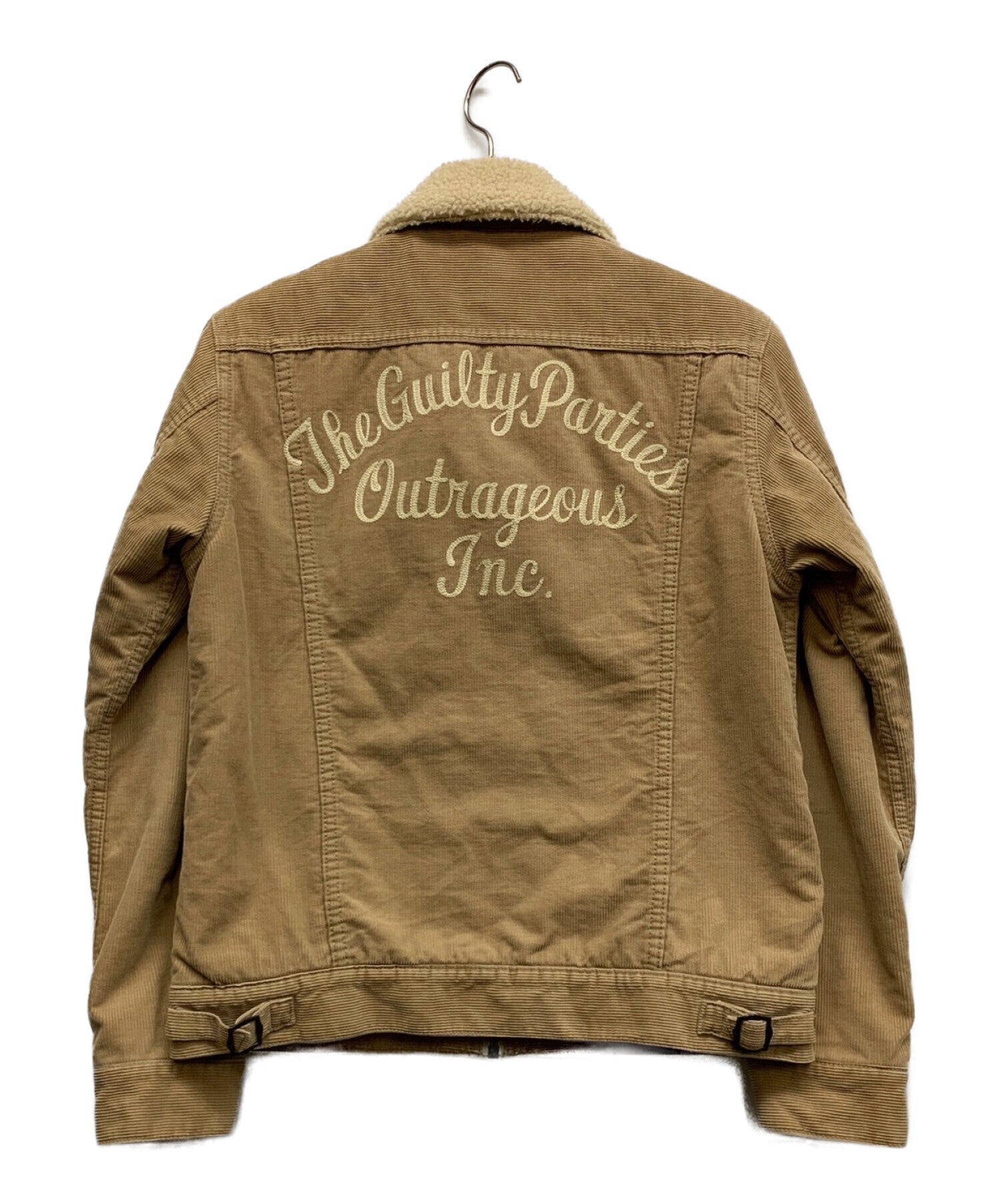 WACKO MARIA Corduroy Jacket with Boa Lining