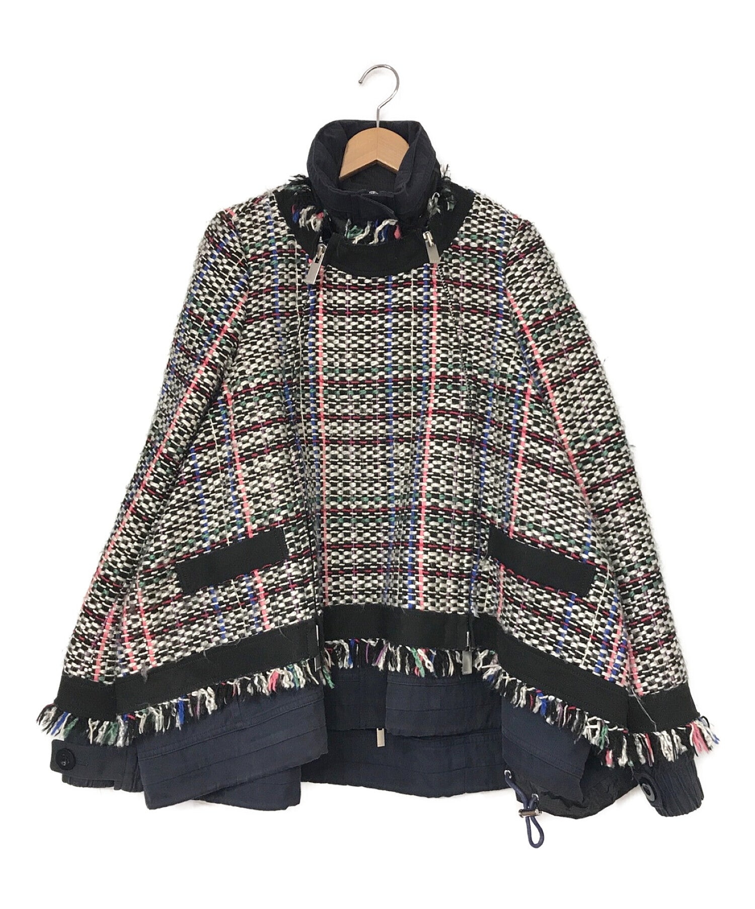 sacai Tweed Military Docking Jacket