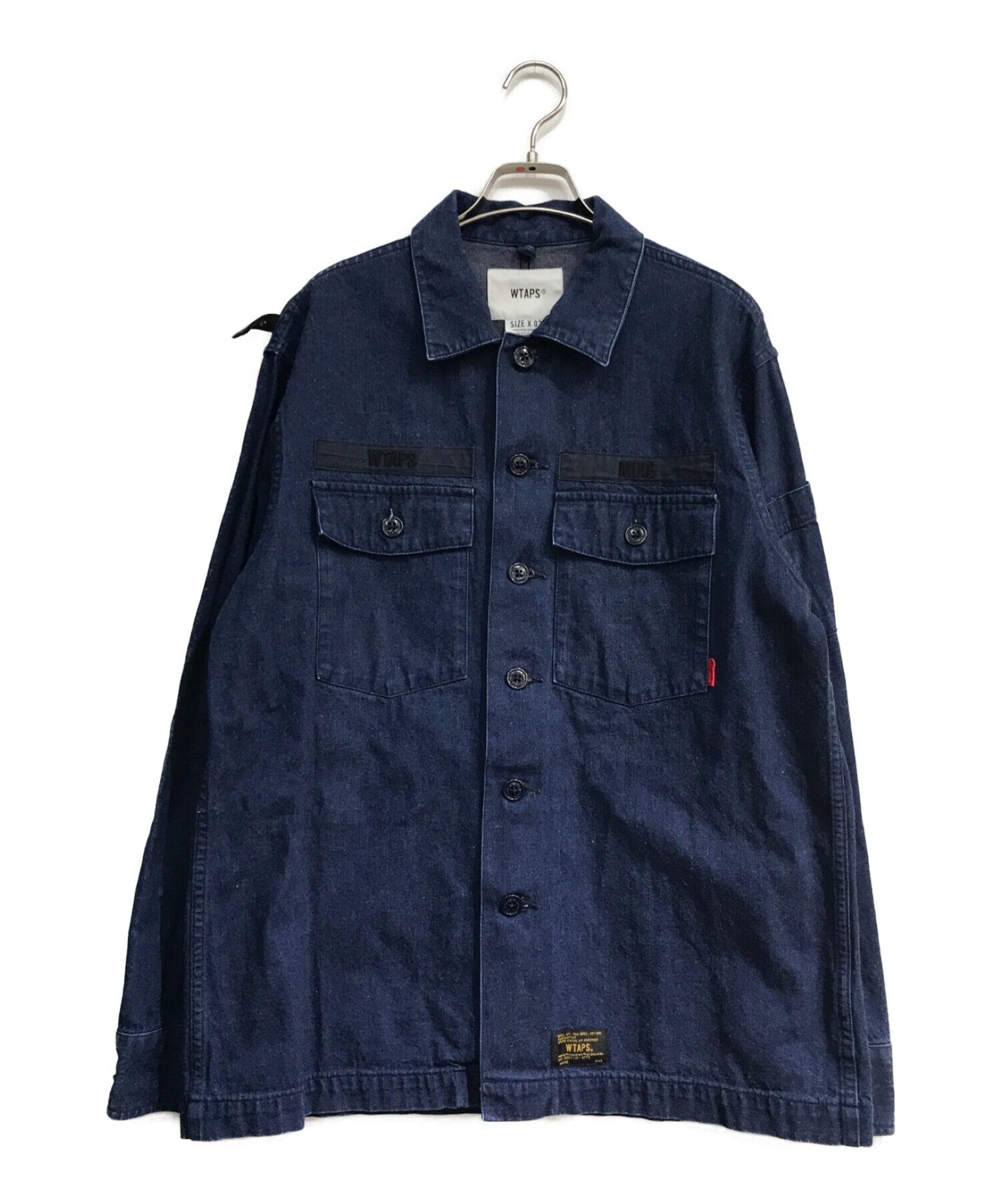 和風 WTAPS BUDS LS 03 / SHIRT. COTTON. DENIM - シャツ