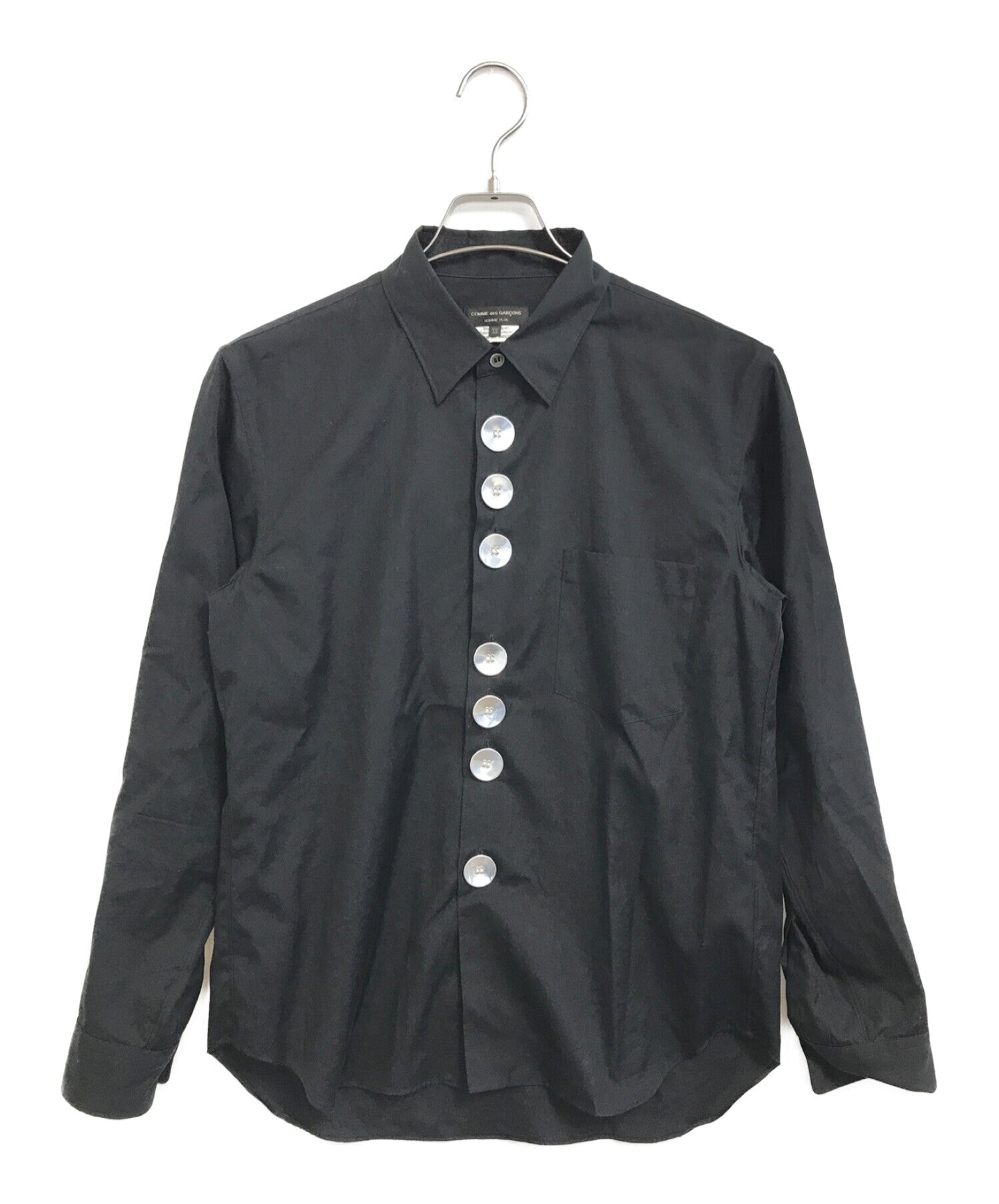 COMME des GARCONS HOMME PLUS Metal BIG Button Shirt PG-B026