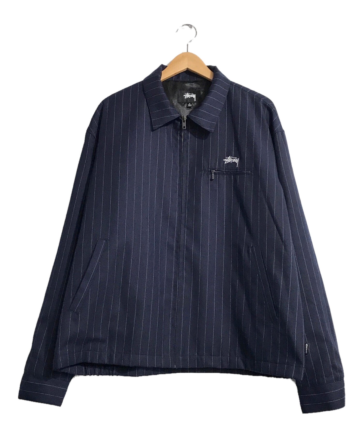 stussy×CDG COMME des GARCONS Pin Striped Bing Jacket | Archive Factory