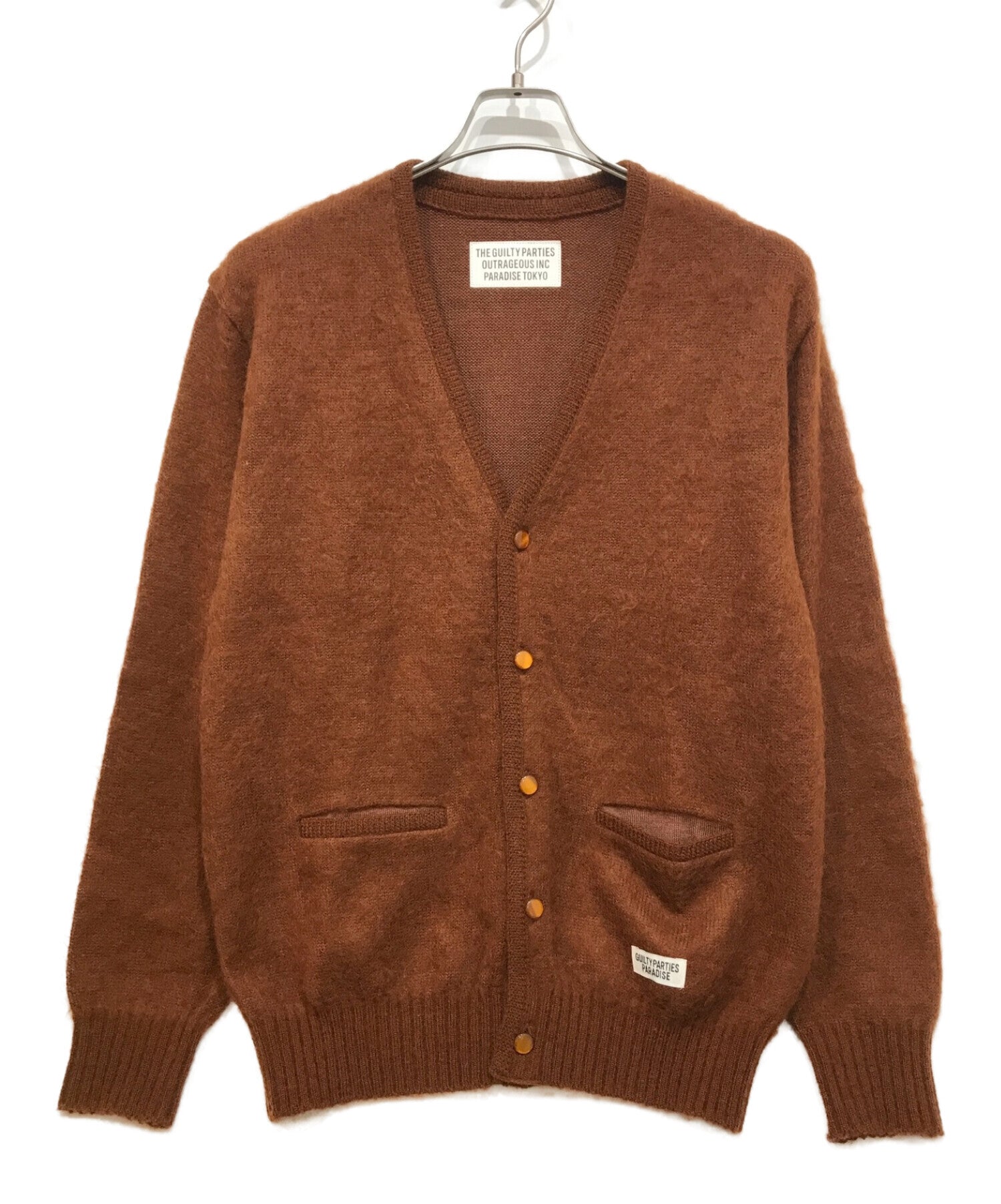 WACKO MARIA MOHAIR CARDIGAN