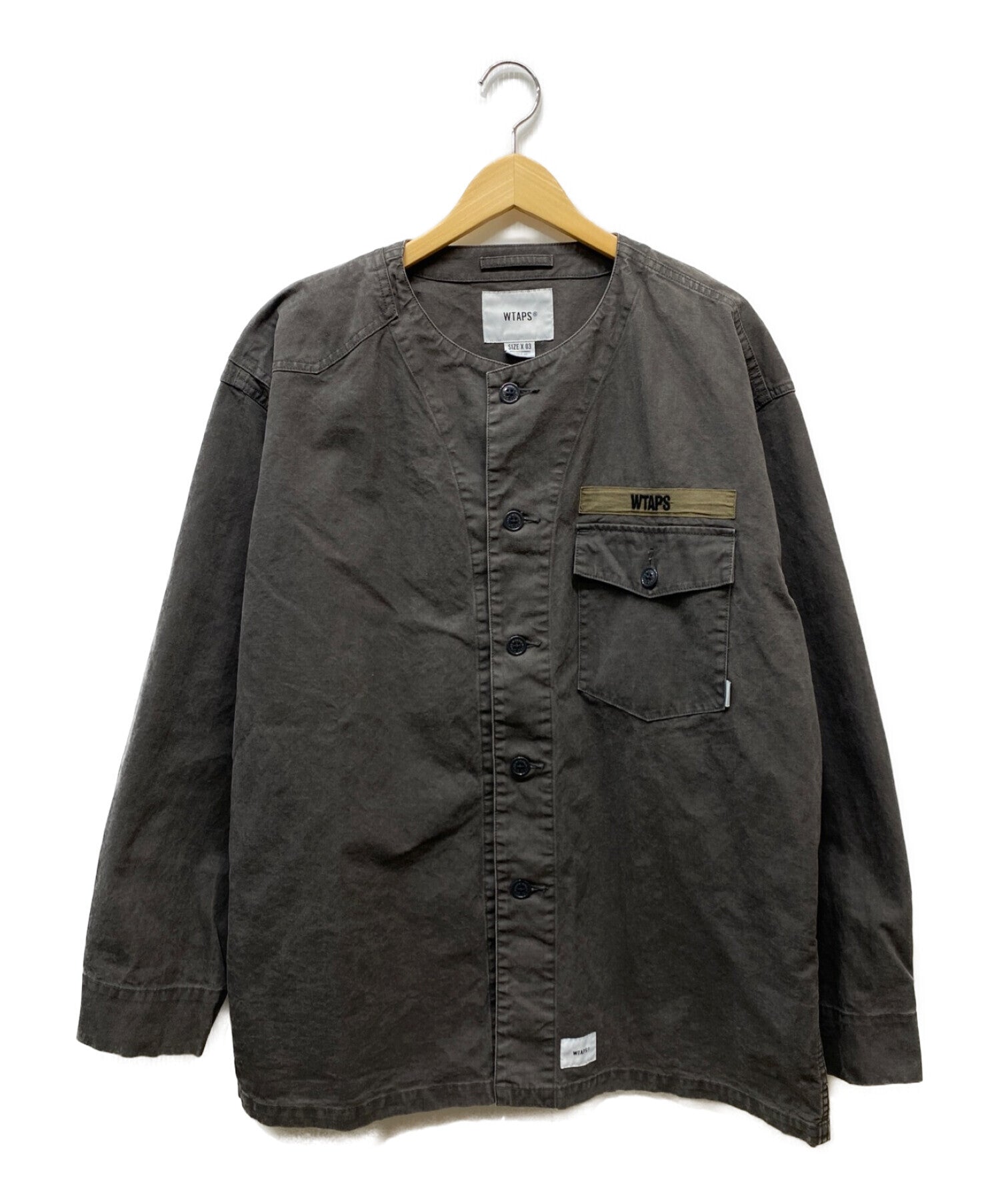 WTAPS Scout long sleeve shirt 201TQDT-SHM01