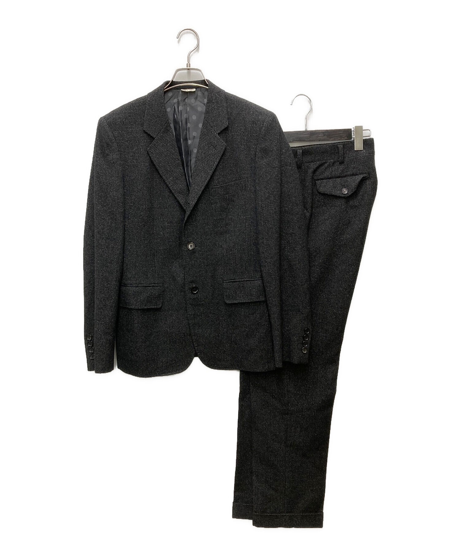 COMME des GARCONS HOMME DEUX 3B Set-up Suit Wool Tailored Jacket Wool