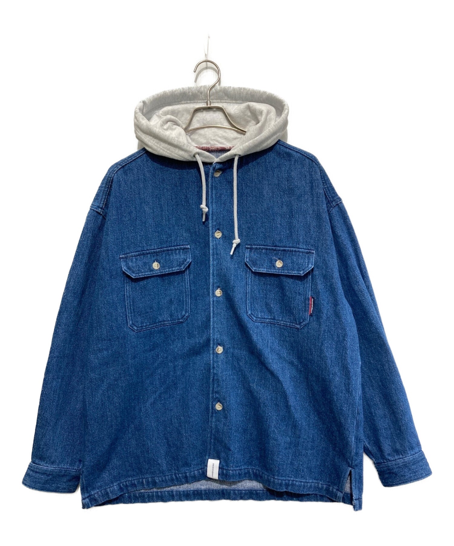 DESCENDANT COACH DENIM JACKET INDIGO | lacabanenca.es