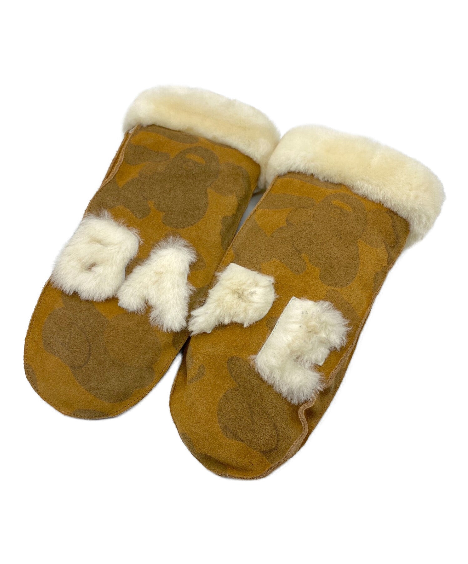 通販新作 【完売品】UGG X BAPE MITTENS M 大人気得価