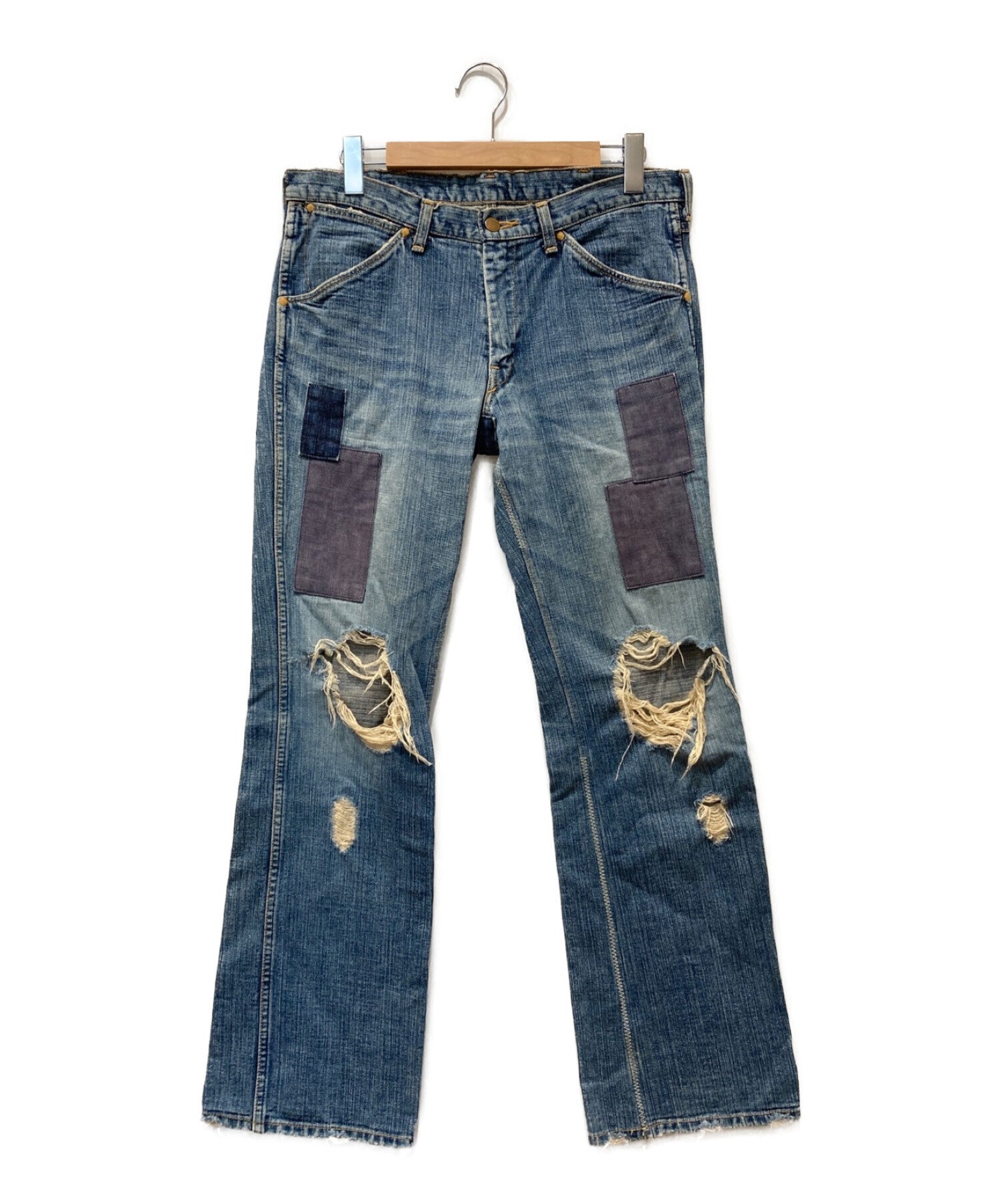 NUMBER (N)INE 03S/S patchwork denim pants | Archive Factory