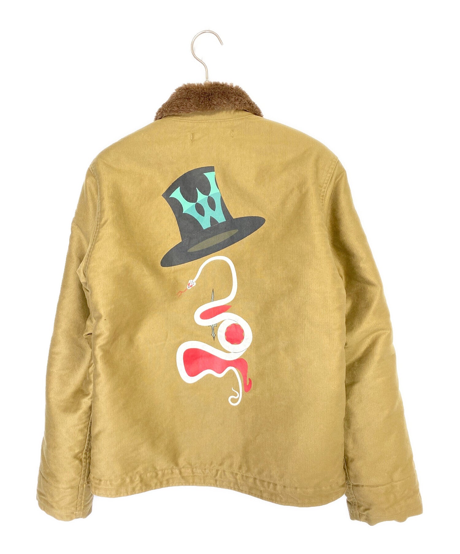 WACKO MARIA × WOLF'S HEAD ALPACA BOA N-1 DECK JACKET | Archive Factory