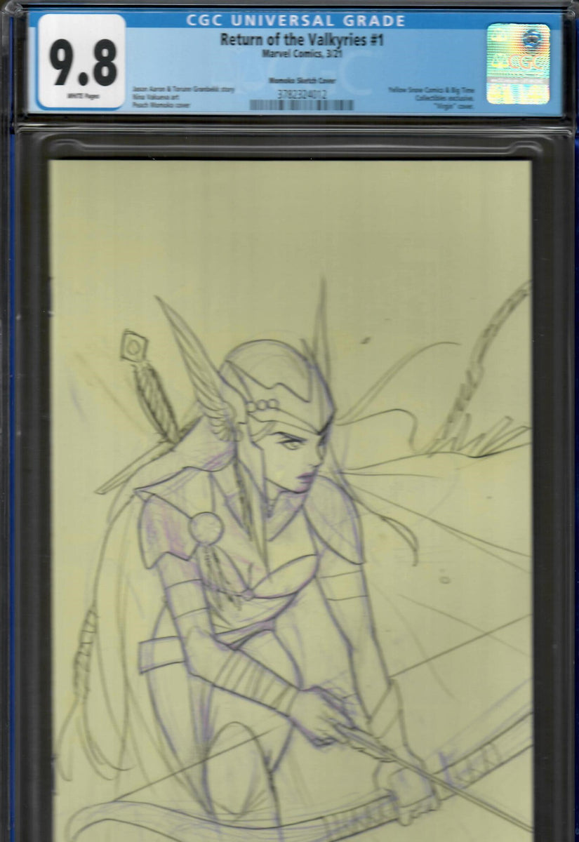 Return of the Valkyries #1 CGC 9.8 Peach Momoko Sketch Exclusive