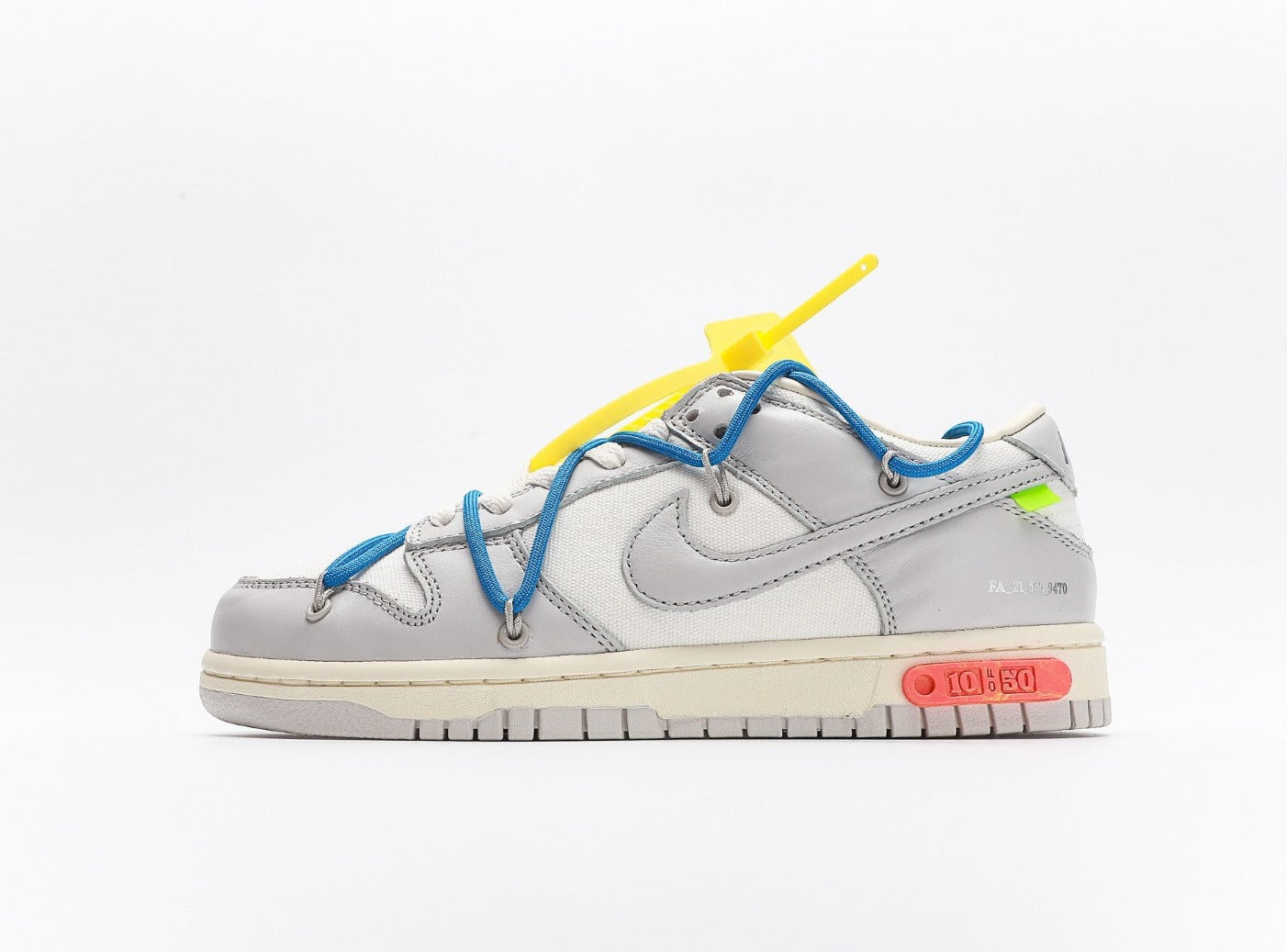 nike off white dunk low lot 10