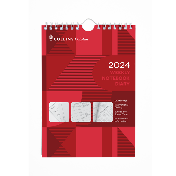 Collins Colplan 2024 Weekly Spiral Planner Notebook (6024) Collins