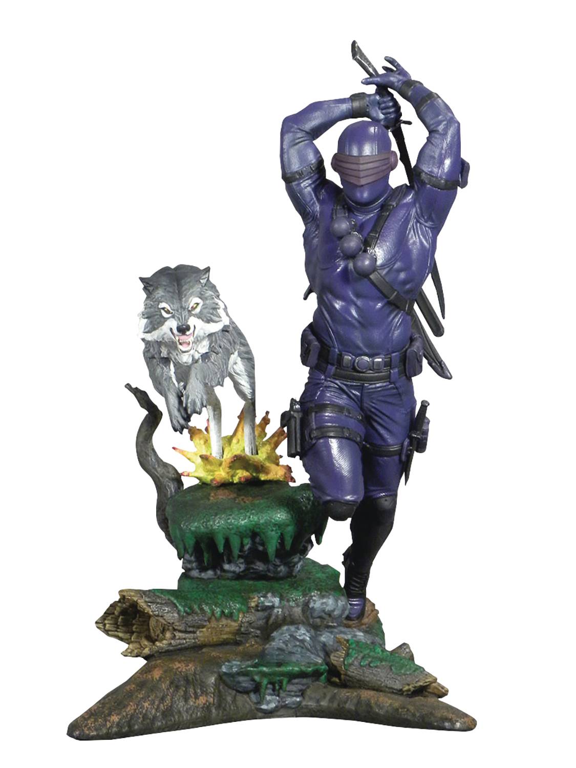 snake eyes statue