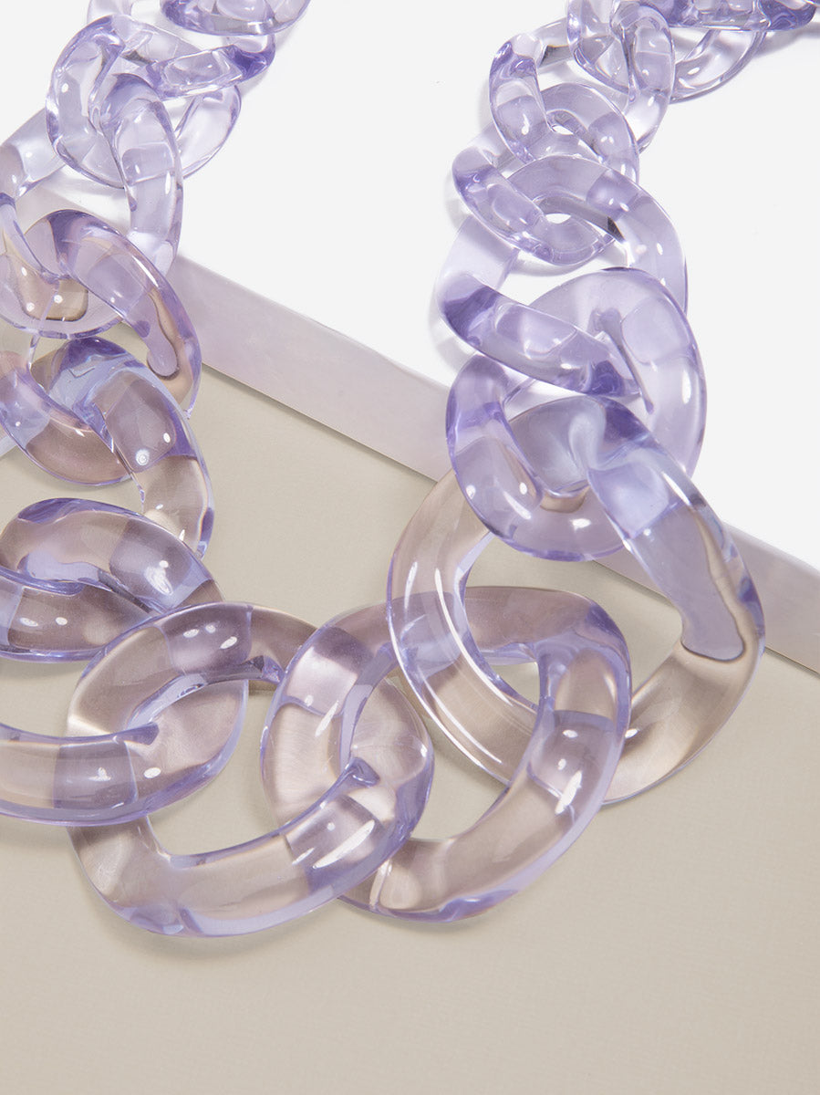 lucite choker