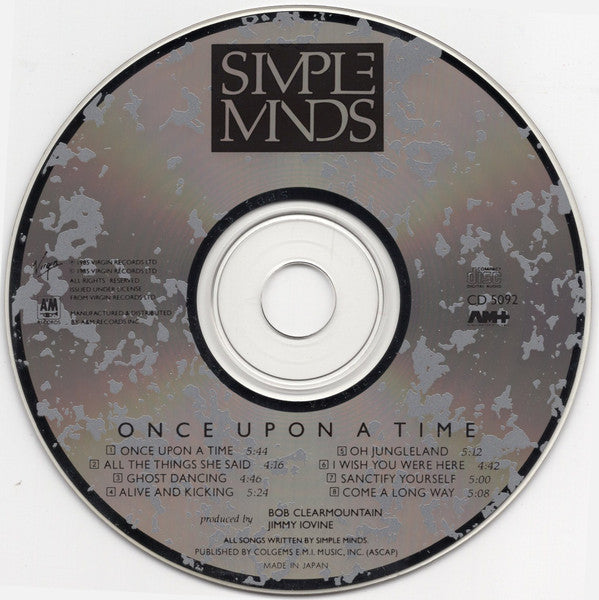 Buy Simple Minds : Once Upon A Time (CD, Album) Online for a great