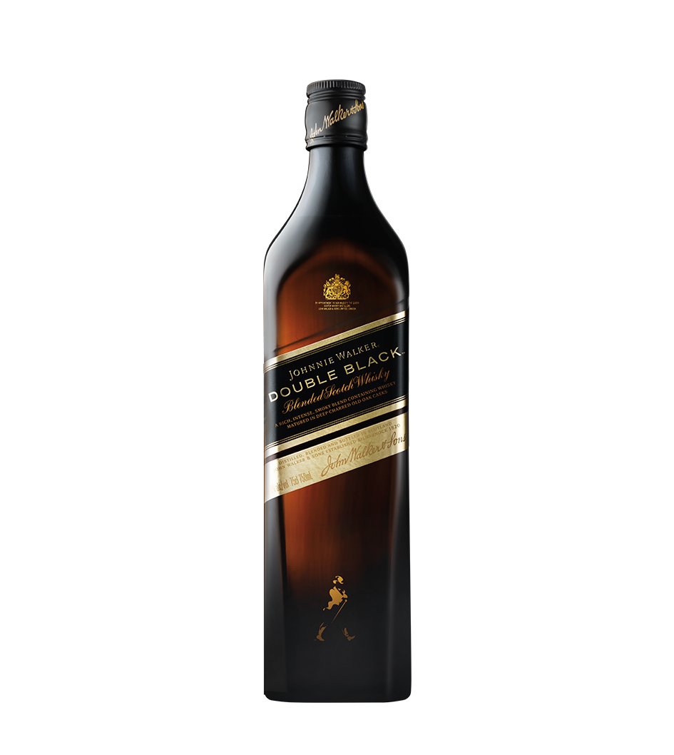 johnnie walker double black blended scotch whisky