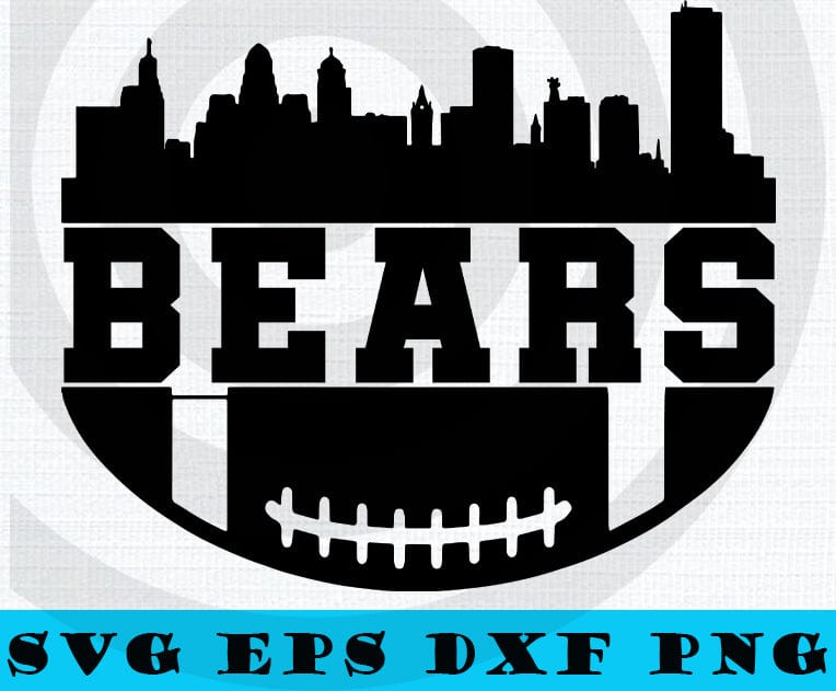 NFL Logo Chicago Bears, Chicago Bears SVG, Vector Chicago Bears Clipart  Chicago Bears American Football Kit Chicago Bears, SVG, DXF, PNG, American  Football Logo Vector Chicago Bears EPS Download NFL-files For Silhouette