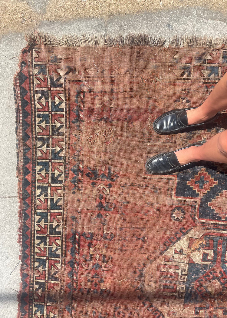 Antique early 1900s rug
