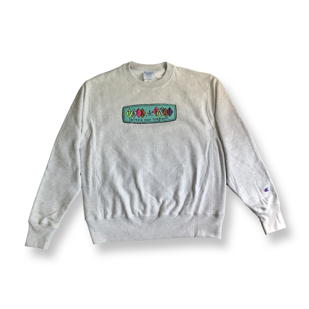 A Sweatshirt with Patch - Champion Reverse Weave – banana peel joe