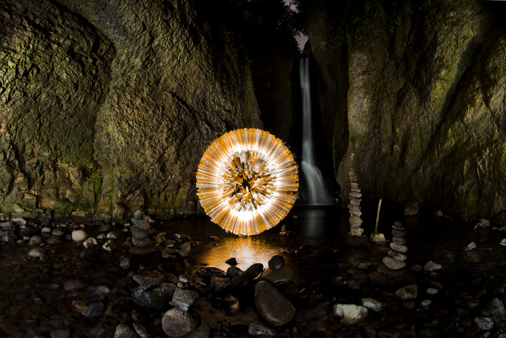 Light Painting Brushes Orb by Chris Bauer 