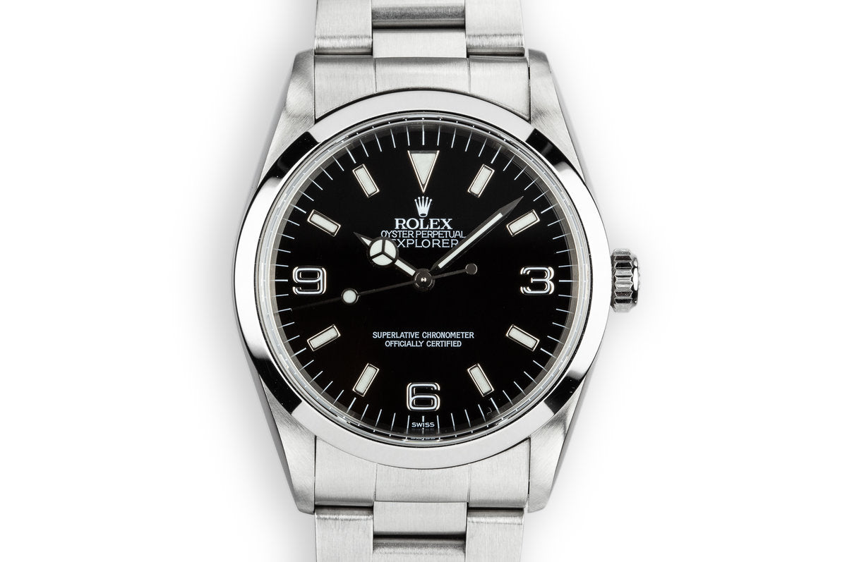 rolex explorer swiss only