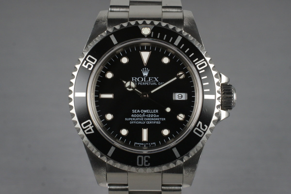 rolex sea dweller 1996