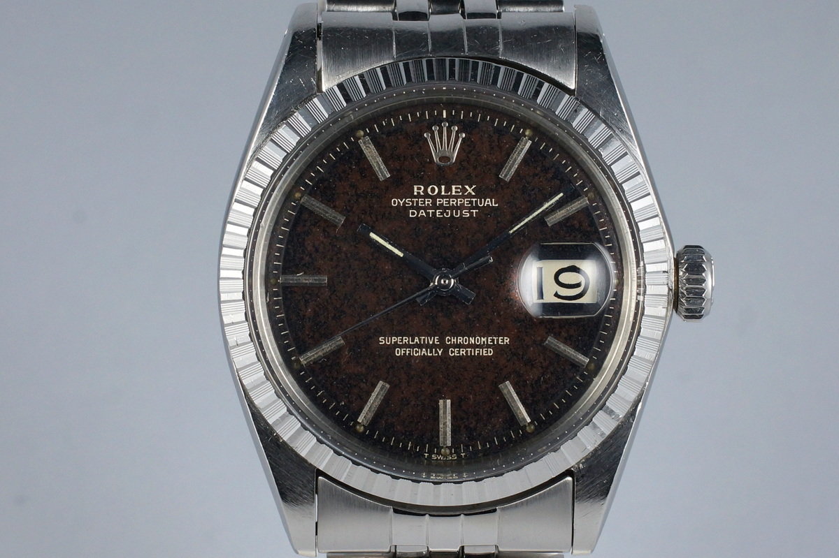 rolex datejust gilt dial