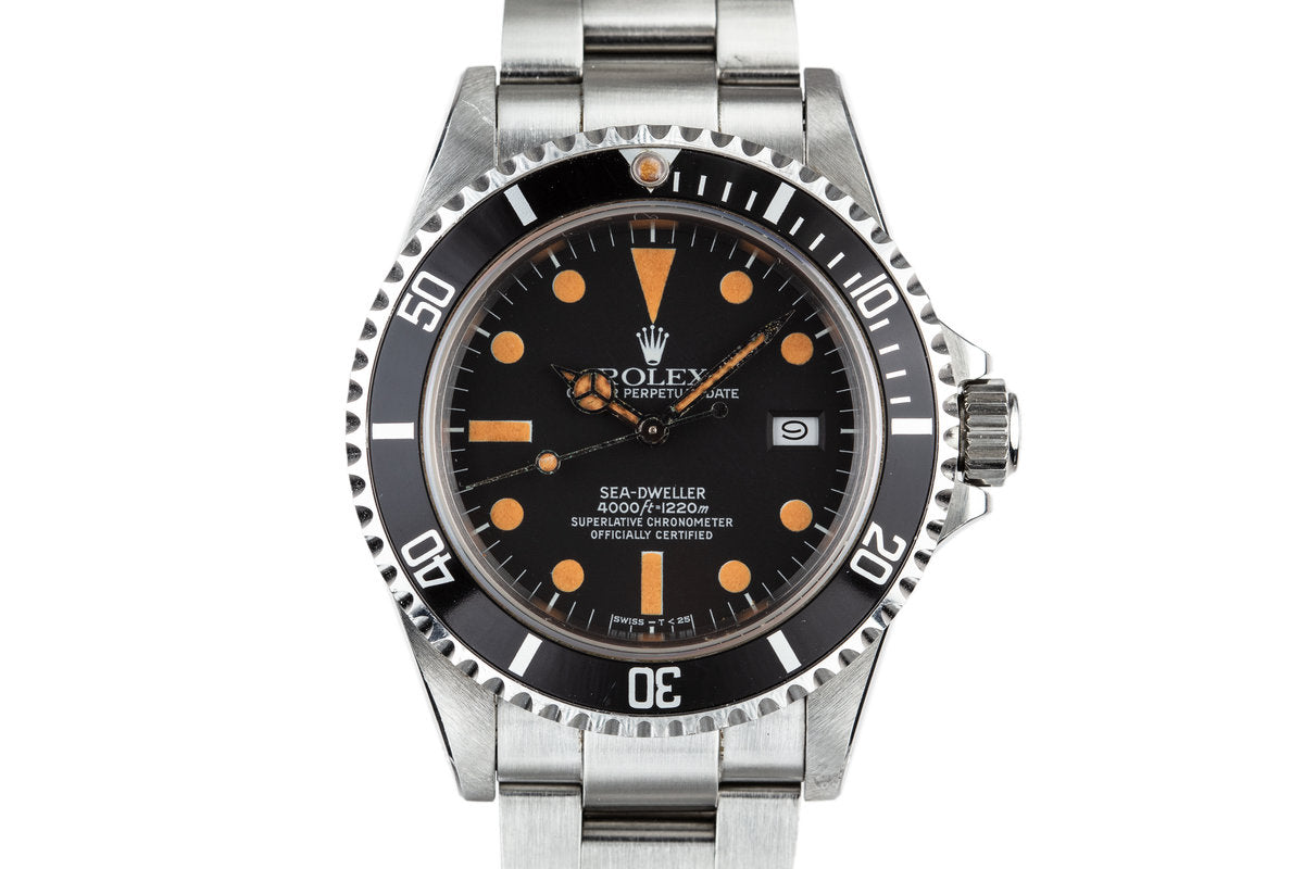 HQ Milton - 1982 Rolex Sea-Dweller 16660 MK I Dial with Box and Papers, Inventory For Sale