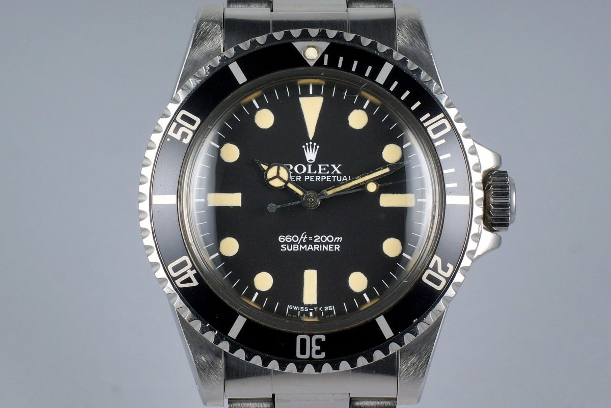 1978 rolex submariner 5513