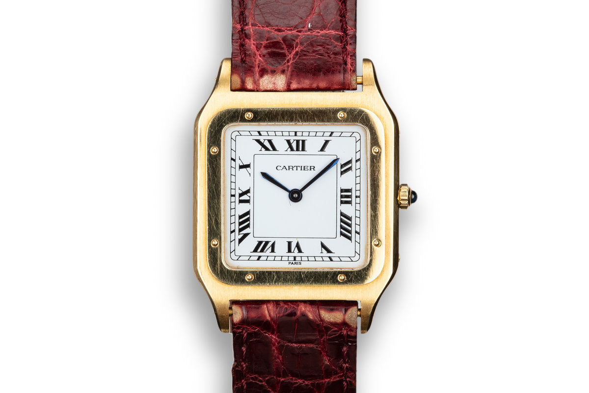 rose gold diamond cartier watch