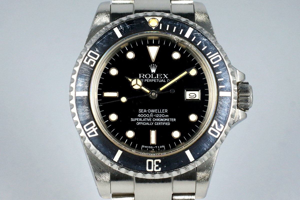 HQ Milton - 1984 Rolex Sea Dweller 16660 with Box and #7086, For Sale