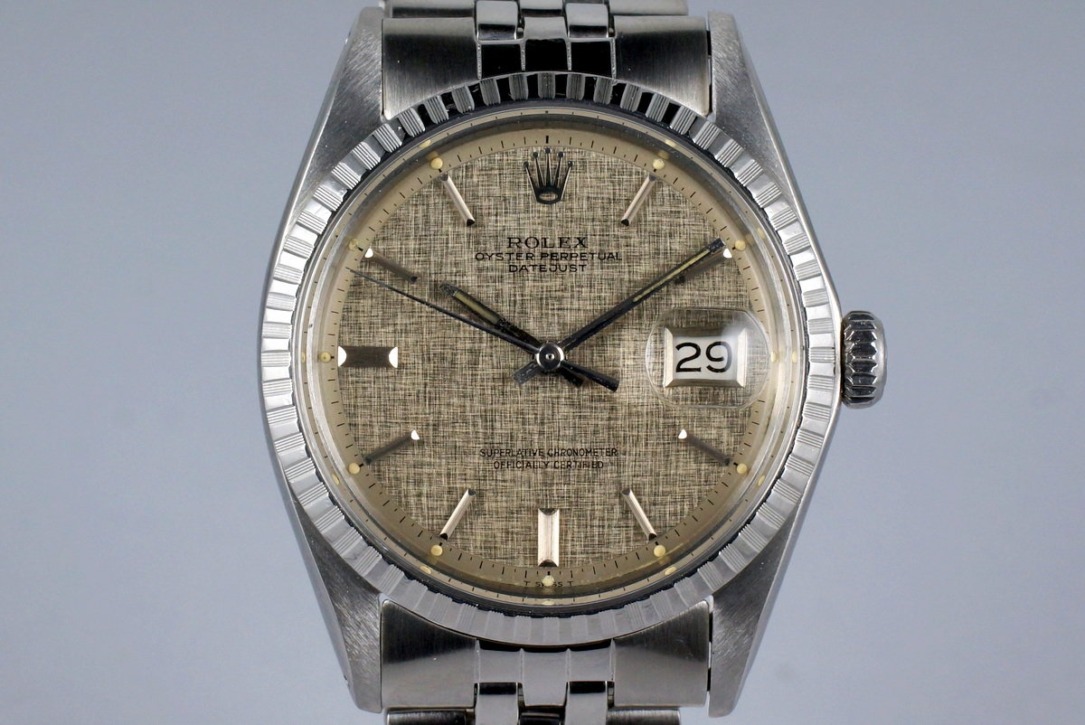 rolex 1603 linen dial