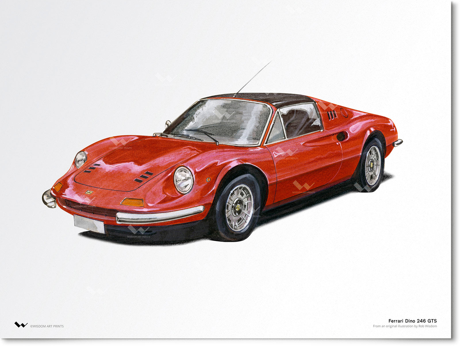 フェラーリ ディノ 246 GT GTS カタログ 英語版 1968年発行 - www ...