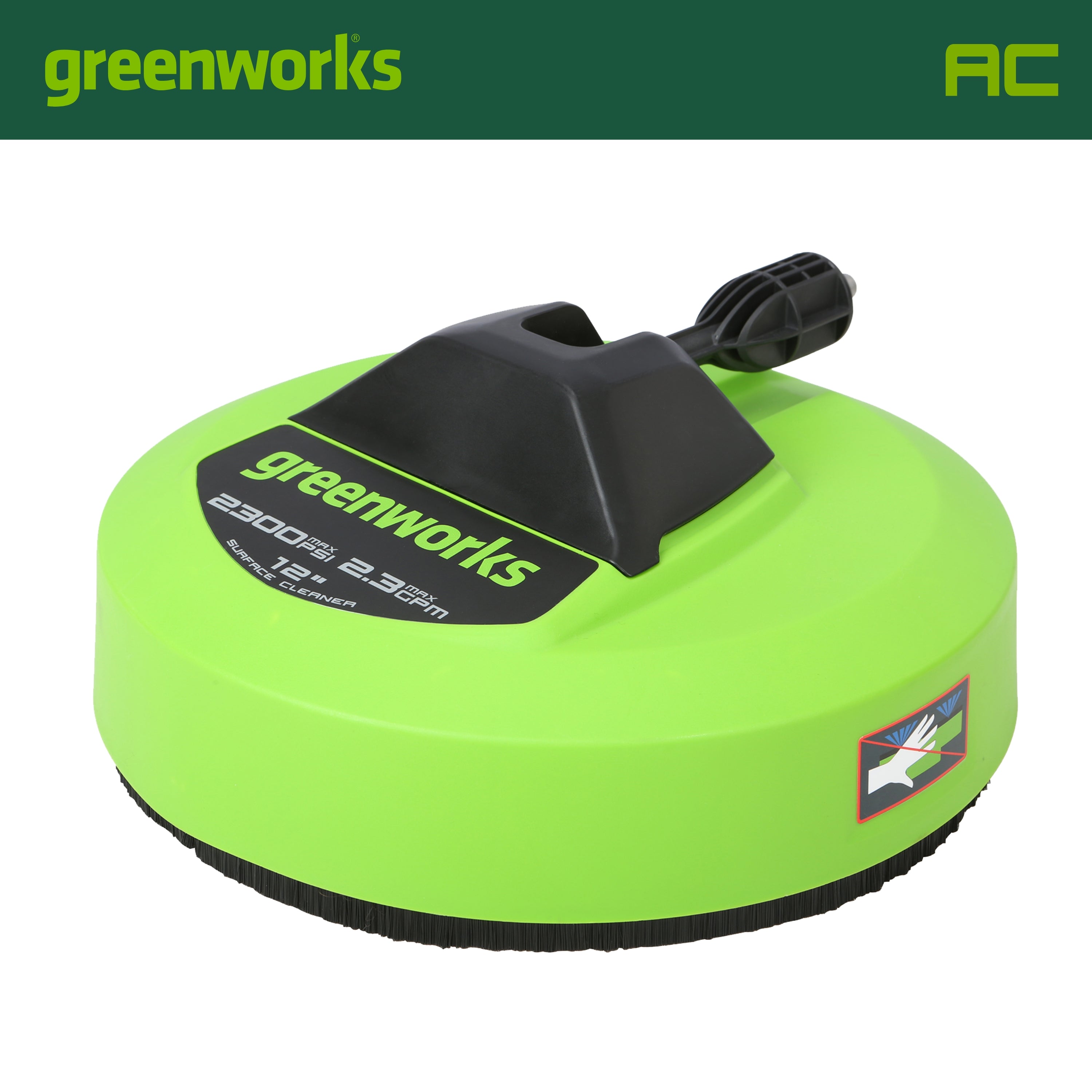 aniversario Ánimo hormigón 12-Inch Rotating Surface Cleaner | Greenworks Tools