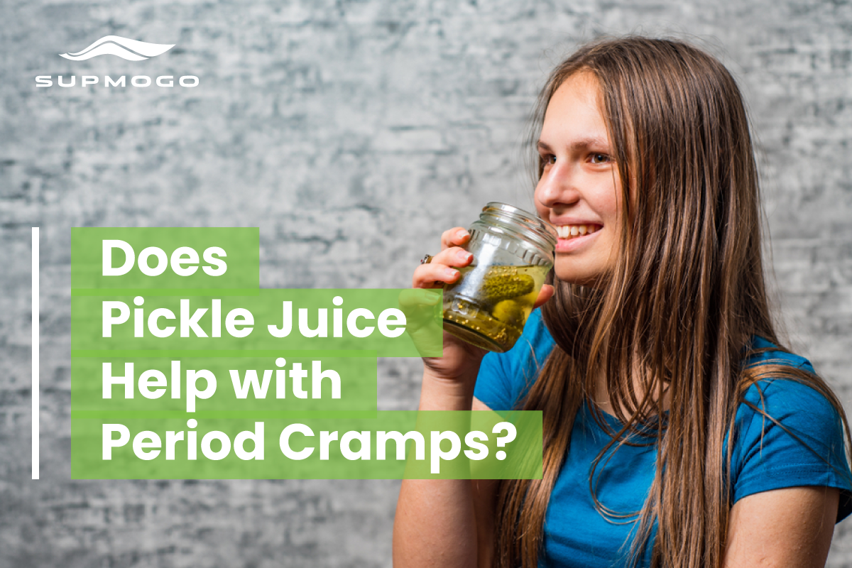 Does Pickle Juice Help with Period Cramps? SUPMOGO RecoveryFlex System