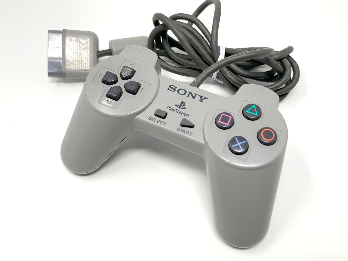 douche Optimaal nederlaag Sony Playstation 1 Controller Genuine/Official/OEM - Gray • Accessorie –  Mikes Game Shop