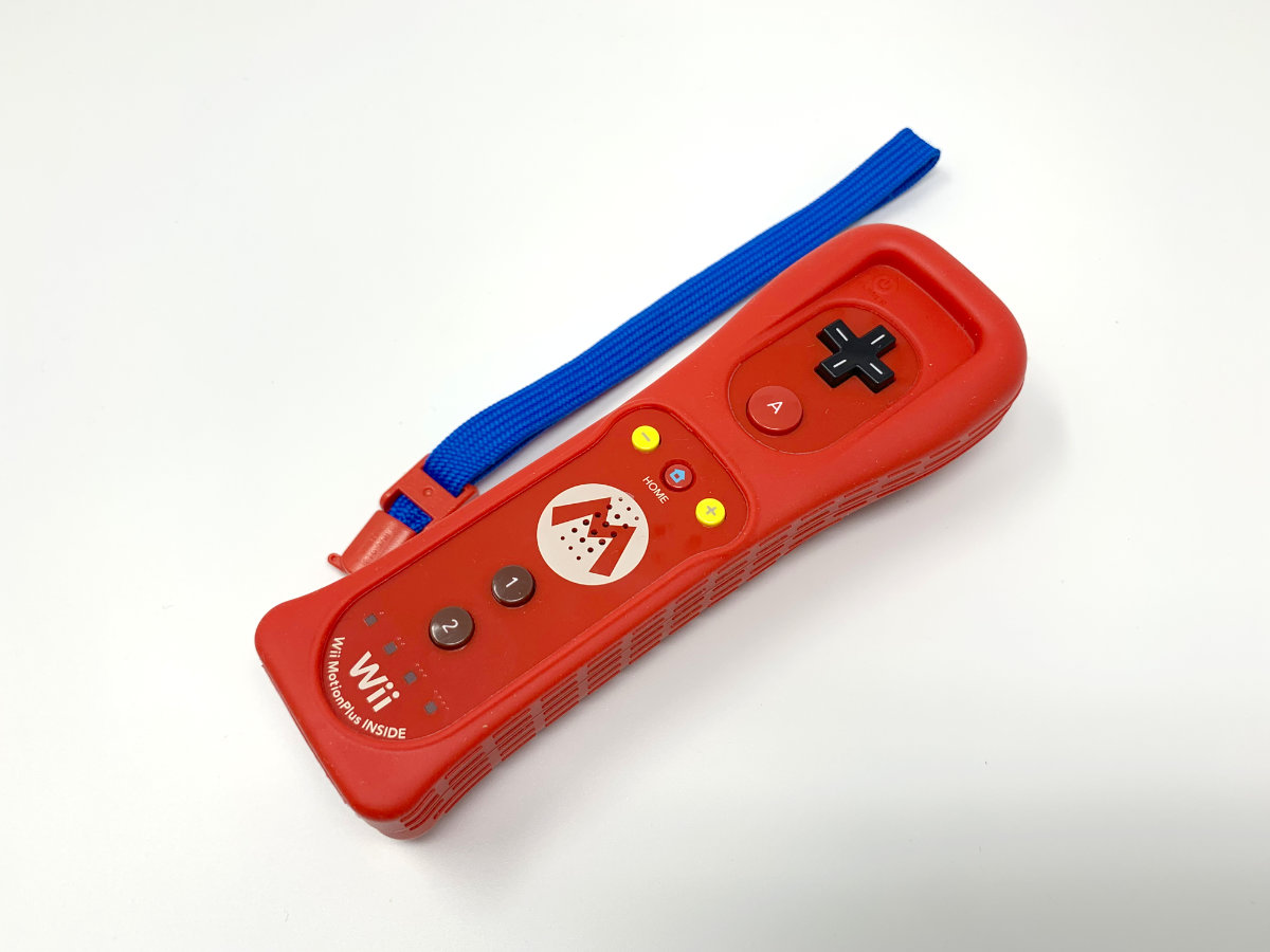 Mancha Rama Paja Nintendo Wii Motion Plus Super Mario Red Genuine/Official/OEM Wiimote –  Mikes Game Shop