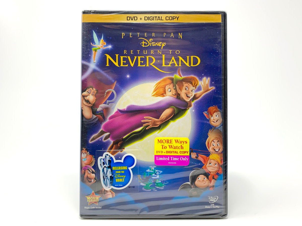 donker Formuleren geweten Peter Pan 2: Return to Never Land • DVD – Mikes Game Shop