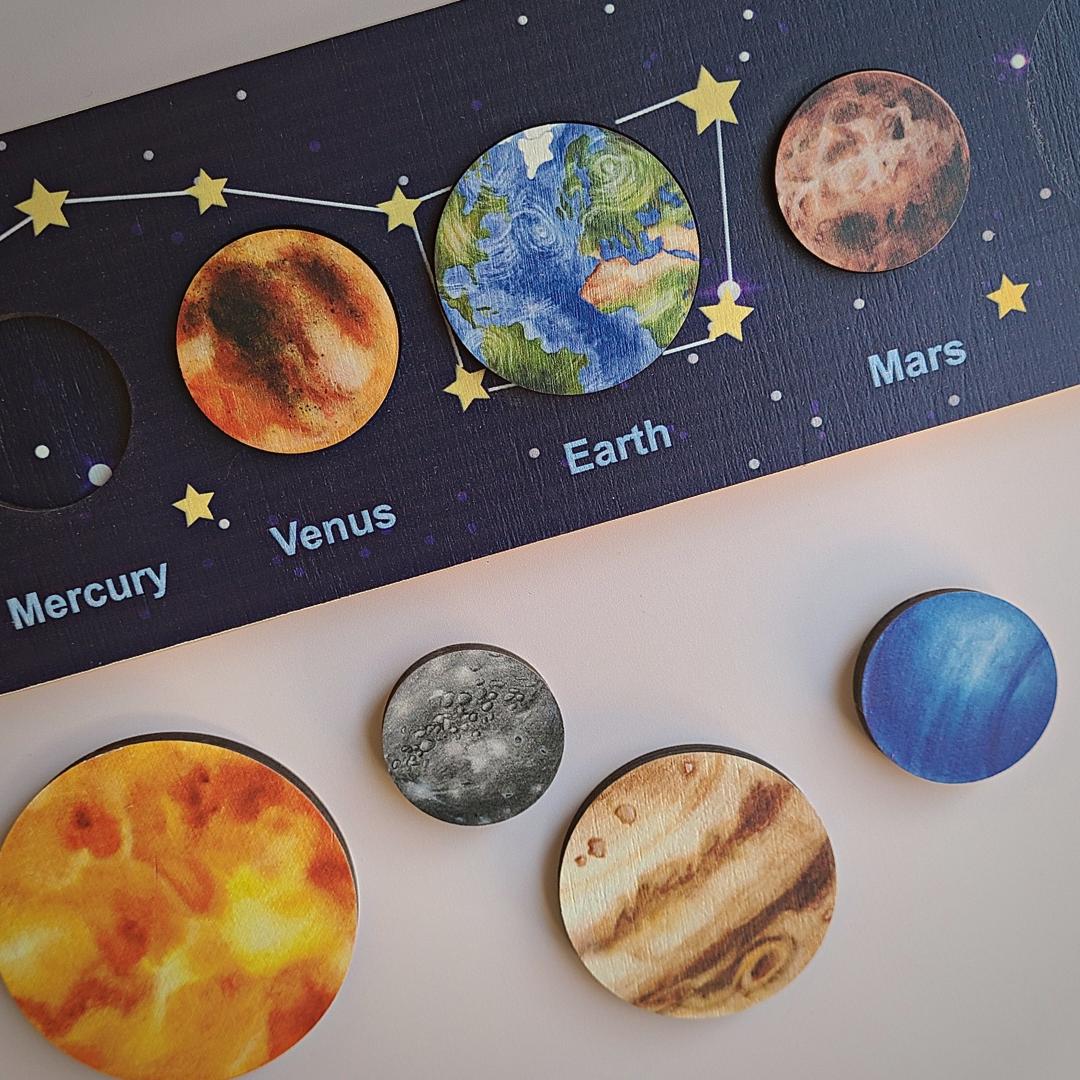 earth solar system of painted projects