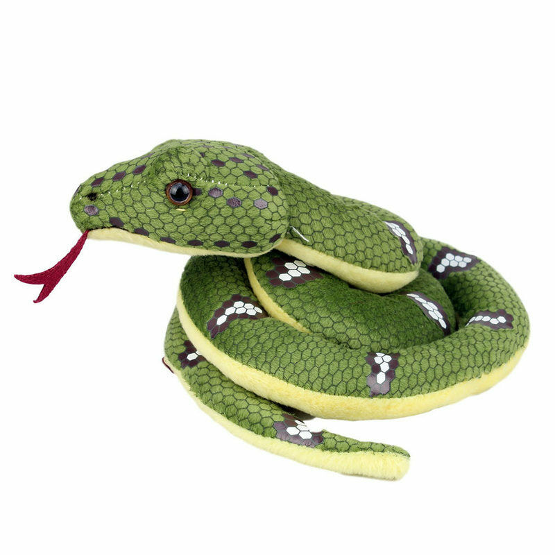 green snake soft toy