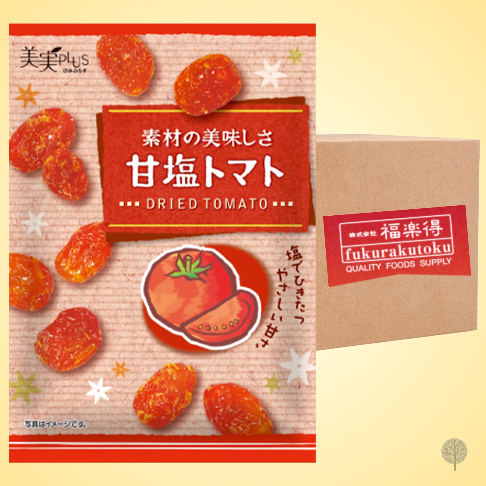 Fukurakutoku Bijitu Plus Dried Tomato - 55g X 20 pkt Carton