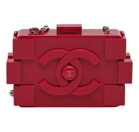 Chanel Lego Brick Bag in Red